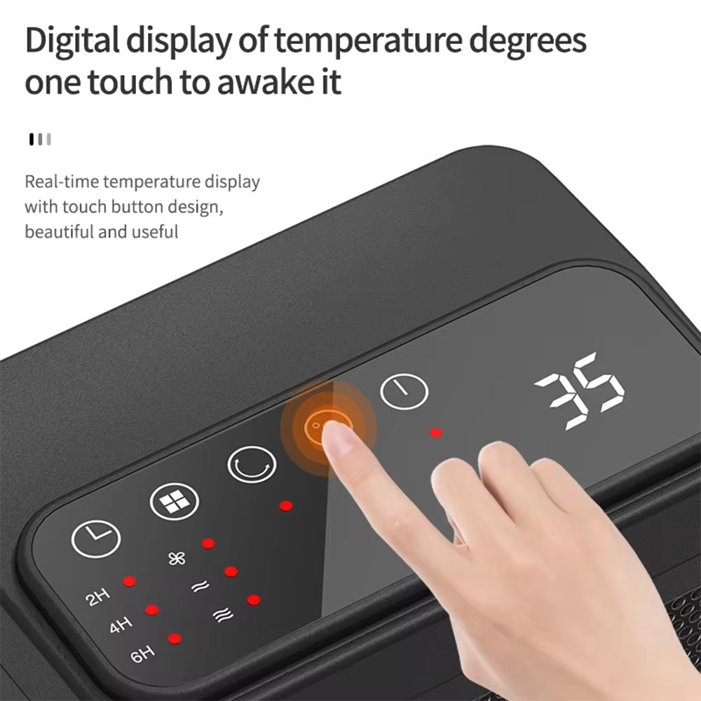 CozyControl Remote Fan Heater